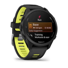 Load image into Gallery viewer, Garmin Forerunner 170 Smartwatch - Black with Black/Amp Yellow Band