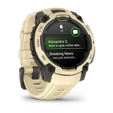 Load image into Gallery viewer, Garmin Instinct 3 – 45 mm, AMOLED Citrine with citrine silicone band