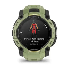 Load image into Gallery viewer, Garmin Instinct 3 – 50 mm, AMOLED Fern green with fern green silicone band