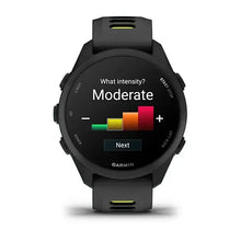 Load image into Gallery viewer, Garmin Forerunner 170 Music Smartwatch - Black with Black/Amp Yellow Band