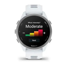 Load image into Gallery viewer, Garmin Forerunner 170 Music Smartwatch - Whitestone with Whitestone/Cloud Blue Band