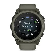 Load image into Gallery viewer, Garmin Tactix 8 - 51 mm AMOLED, Cerakote Coating - Olive Drab - Inc.Applied Ballistics Ultralight Solver - Olive Drab