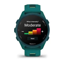 Load image into Gallery viewer, Garmin Forerunner 170 Music Smartwatch - Teal Green with Teal Green/Citron Band