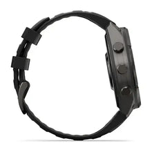 Load image into Gallery viewer, Garmin fenix 9 Pro InReach - 47mm - Carbon Gray DLC Titanium with Black/Pebble Gray Silicone Band