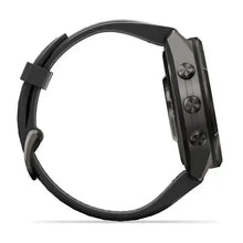 Load image into Gallery viewer, Garmin fenix 9 Pro InReach - 43mm - Carbon Gray DLC Titanium with Black/Pebble Gray Silicone Band