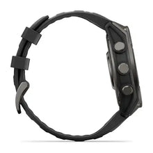 Load image into Gallery viewer, Garmin fenix 9 - 47mm - Carbon Gray DLC Titanium with Black Silicone Band