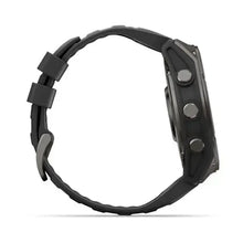 Load image into Gallery viewer, Garmin fenix 9 - 51mm - Carbon Gray DLC Titanium with Black Silicone Band