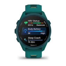 Load image into Gallery viewer, Garmin Forerunner 170 Music Smartwatch - Teal Green with Teal Green/Citron Band