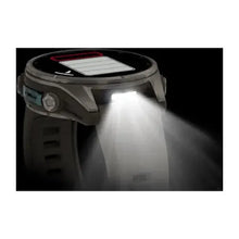 Load image into Gallery viewer, Garmin fenix 9 - 43mm - Titanium with Pebble Gray Silicone Band