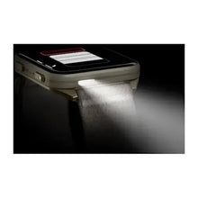 Load image into Gallery viewer, Garmin Venu X1 - Soft Gold with titanium caseback and French Gray nylon band