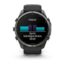 Load image into Gallery viewer, Garmin fenix 9 Pro - 51mm - Carbon Gray DLC Titanium with Black/Pebble Gray Silicone Band