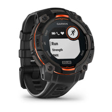 Load image into Gallery viewer, Garmin Instinct 3 - 45 mm Solar - Black w/ Black Silicone Band