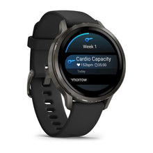 Load image into Gallery viewer, Garmin Venu 4 - 41mm - Slate with Black Silicone Band