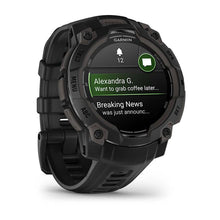 Load image into Gallery viewer, Garmin Instinct 3 - 45 mm AMOLED - Black w/ Black Silicone Band