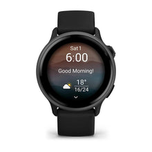 Load image into Gallery viewer, Garmin Vivoactive 6 - Slate with Black Band