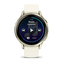 Load image into Gallery viewer, Garmin Venu 4 - 41mm - Lunar Gold with Bone Silicone Band