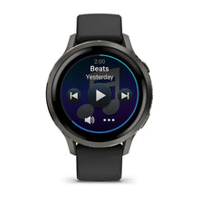 Load image into Gallery viewer, Garmin Venu 4 - 41mm - Slate with Black Silicone Band