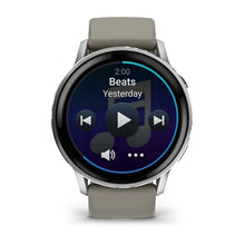 Load image into Gallery viewer, Garmin Venu 4 - 45mm - Silver with Silver Gray Silicone Band
