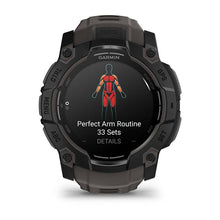 Load image into Gallery viewer, Garmin Instinct 3 - 50 mm AMOLED - Black w/ Charcoal Silicone Band