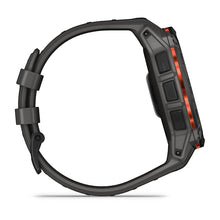 Load image into Gallery viewer, Garmin Instinct 3 - 50 mm Solar - Black w/ Charcoal Silicone Band