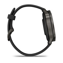 Load image into Gallery viewer, Garmin Venu 4 - 41mm - Slate with Black Silicone Band