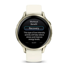 Load image into Gallery viewer, Garmin Venu 4 - 41mm - Lunar Gold with Bone Silicone Band
