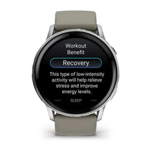 Load image into Gallery viewer, Garmin Venu 4 - 45mm - Silver with Silver Gray Silicone Band