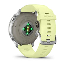 Load image into Gallery viewer, Garmin Venu 4 - 45mm - Silver with Citron Silicone band