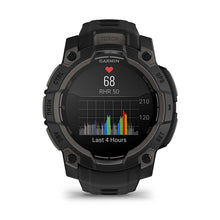 Load image into Gallery viewer, Garmin Instinct 3 - 45 mm AMOLED - Black w/ Black Silicone Band