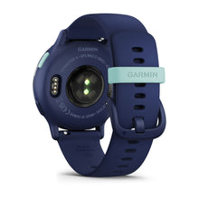 Load image into Gallery viewer, Garmin Vivoactive 5 - Metallic Navy Aluminum Bezel with Navy Case and Silicone Band