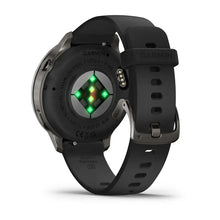 Load image into Gallery viewer, Garmin Venu 4 - 41mm - Slate with Black Silicone Band