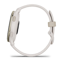 Load image into Gallery viewer, Garmin Vivoactive 5 - Cream Gold Aluminum Bezel with Ivory Case and Silicone Band