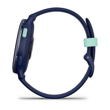 Load image into Gallery viewer, Garmin Vivoactive 5 - Metallic Navy Aluminum Bezel with Navy Case and Silicone Band