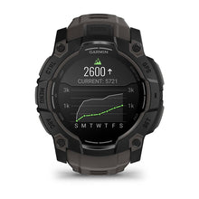 Load image into Gallery viewer, Garmin Instinct 3 - 50 mm AMOLED - Black w/ Charcoal Silicone Band
