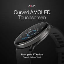 Load image into Gallery viewer, Polar Ignite 3 Titanium - Black Silicone
