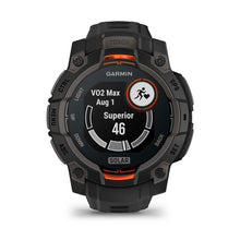 Load image into Gallery viewer, Garmin Instinct 3 - 45 mm Solar - Black w/ Black Silicone Band