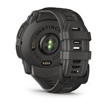 Load image into Gallery viewer, Garmin Instinct 3 - 50 mm Solar - Black w/ Charcoal Silicone Band