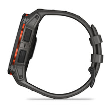 Load image into Gallery viewer, Garmin Instinct 3 - 50 mm Solar - Black w/ Charcoal Silicone Band
