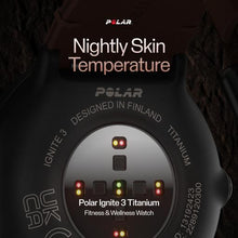 Load image into Gallery viewer, Polar Ignite 3 Titanium - Black Silicone